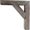 Ekena Millwork 3 1/2"W x 8"D x 8"H Vintage Farmhouse Bracket, Barnwood Decor Collection, Reclaimed Grey BKTB03X08X08TRGY - alternate 5